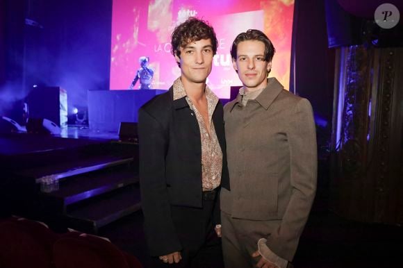 Exclusif - Pablo Pillaud-Vivien et son compagnon Germain Louvet - Cérémonie des Prix Tetu 2024 au Trianon à Paris le 3 décembre 2024. Le premier show consacré aux personnalités, talents et artistes influent.e.s qui font avancer notre société vers l’acceptation de chacun.e. © Jack Tribeca - Coadic Guirec / Bestimage