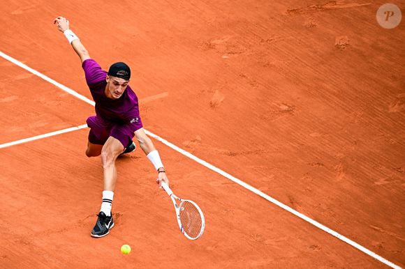 Térence Atmane de France pendant le jour 2 de Roland Garros 2025 à Roland Garros le 26 mai 2025 à Paris, France. Photo de Sandra Ruhaut/Icon Sport/ABACAPRESS.COM