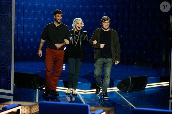 Exclusif - Jérémy Frérot, Denise Fabre, Thomas Dutronc - Enregistrement de l'émission "La Boîte à Secrets N°20" dans les studios de la Cité du Cinéma à Saint-Denis, présentée par F.Bollaert et diffusée le 10 janvier sur France 3
© Christophe Clovis / Bestimage