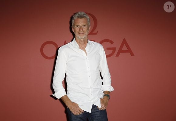 Denis Brogniart - Soirée Omega "Seamasters" à l'Omega House Paris, Hôtel de Poultry, Maison des Polytechniciens, lors des Jeux Olympiques de Paris (JO 2024) le 5 aout 2024. © Marc Ausset Lacroix / Bestimage