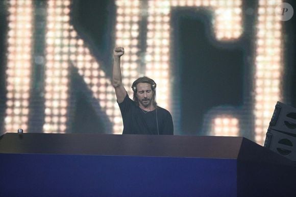 Bob Sinclar (DJ) au Club France porte de la Villette lors des Jeux Olympiques (JO) de Paris 2024, à Paris, France, le 27 juillet 2024. © Jonathan Rebboah/Panoramic/Besztimage