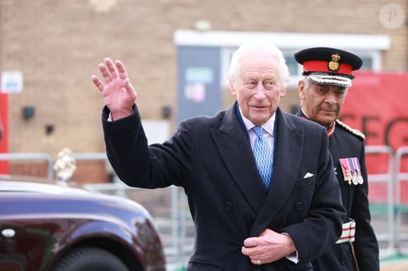 Le roi Charles III d'Angleterre, inaugure le premier Coronation Food Hub à Londres, le 14 novembre 2024, à l'occasion du 76ème anniversaire du souverain. Le souverain doit inaugurer les deux premiers Coronation Food Hubs, issus de l'initiative, Coronation Food Project. © Goff / Bestimage