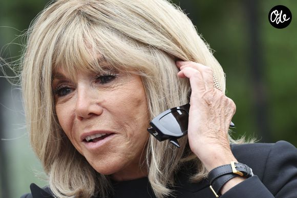 Brigitte Macron aux funérailles de B. Chirac à la basilique Sainte-Clotilde à Paris (7e) le 12 juin 2026. L’ancienne première dame de France est décédée le 5 juin 2026 à l’âge de 93 ans. © Michael Baucher/Psnewz/Bestimage