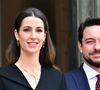 Le couple royal était accompagné d'une personne très chère à leur cœur. 

Le président français Emmanuel Macron et Brigitte Macron reçoivent son Altesse Royale le prince héritier du royaume de Jordanie, Hussein ben Abdallah, et sa femme, Son Altesse Royale la princesse Rajwa Al Hussein à l'Elysée, le 8 octobre 2025. Le futur couple royal de Jordanie effectue sa première visite officielle en France, dans le cadre d'une tournée européenne.
© Christian Liewig / Bestimage