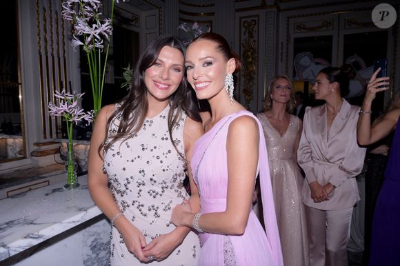 Camille Cerf, Maeva Coucke - Soirée de gala du 10ème anniversaire de l'association "Les Bonnes Fées" à l'Hôtel The Peninsula Paris le 8 octobre 2025. © Rachid Bellak/Bestimage