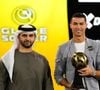 Une cérémonie organisée à Dubaï

Cristiano Ronaldo lors de la cérémonie des Globe Soccer Awards organisée à Dubaï le 27 décembre 2024.