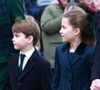 Qui célèbre ses 7 ans ce mercredi 23 avril 2025
Prince Louis, Princesse Charlotte - La famille royale britannique se rend à la messe de Noël à Sandringham le 25 décembre 2024.
Mirrorpix / Bestimage
