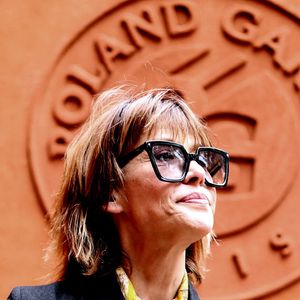 Sophie Marceau - Célébrités au village lors des Internationaux de France de tennis de Roland Garros 2024 à Paris le 9 juin 2024. JACOVIDES-MOREAU / BESTIMAGE