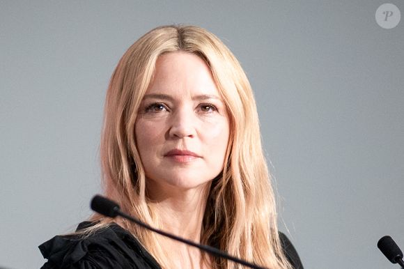Virginie Efira en conférence de presse pour le film "Vie Privée" (Hors Compétition) lors du 78ème Festival International du Film de Cannes, France, le 21 mai 2025. © Estelle Carlier/Pool/Bestimage