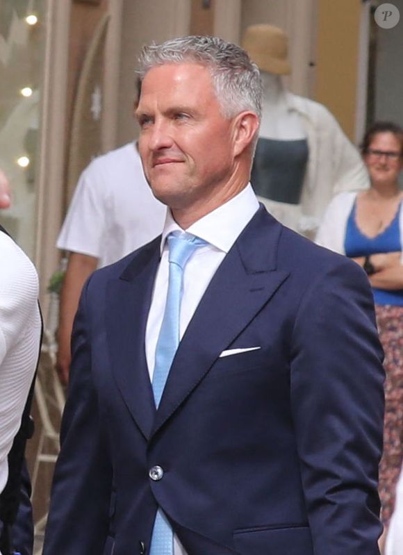 Mariage civil de Ralf Schumacher avec Etienne Bousquet-Cassagne à Saint-Tropez le 30 mai 2026. © Franz Chavaroche/Bestimage