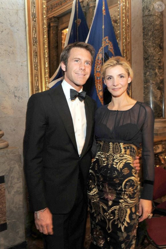 Emmanuel Philibert de Savoie et son ex épouse Clotilde Courau le 9 juillet 2020. Photo Ipa/Abaca