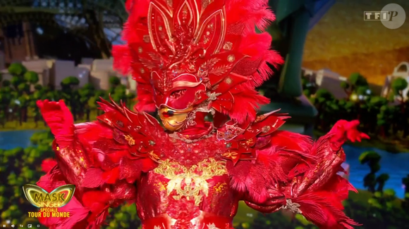 La vénitienne dans Mask Singer 9, prime du 22 mai - capture d'écran TF1