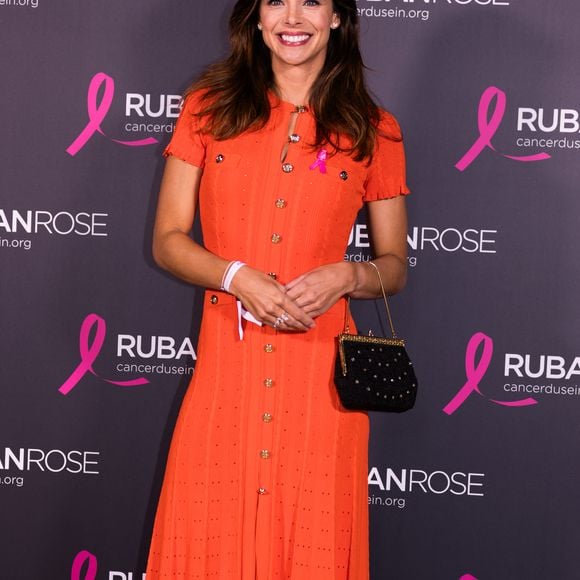 Exclusif - Marine Lorphelin (Miss France 2013) - Soirée de lancement "Octobre Rose" organisée par l’association Ruban Rose présentée par I. Ithurburu à Paris le mardi 30 septembre 2025. © Léa Maï - Léo Trotin – association Ruban Rose / Bestimage