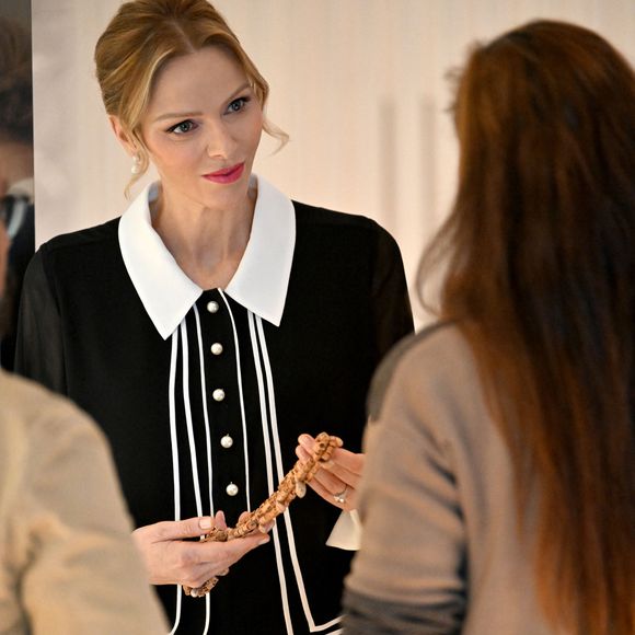 En avant-première, Charlene de Monaco a découvert la collection de bijoux des deux femmes.

La princesse Charlene de Monaco était présente pour l'ouverture de la seconde édition du salon Joya, un salon international dédié au bijou, au One Monte-Carlo à Monaco, le 13 novembre 2025. © Bruno Bebert / Bestimage