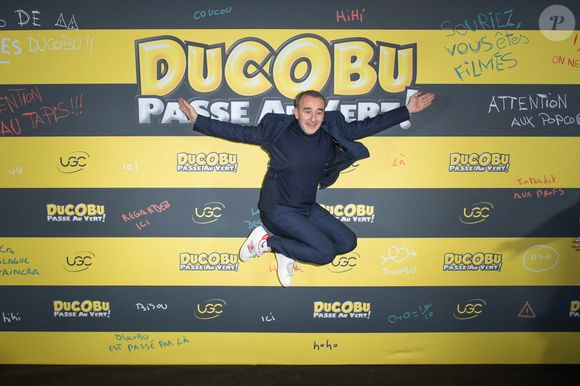 Elie Semoun lors de la première de Ducobu Passe Au Vert à l'UGC Normandie à Paris, France, le 24 mars 2024. Photo par Aurore Marechal/ABACAPRESS.COM