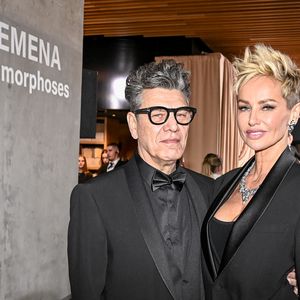 Marc Lavoine et sa compagne Adriana Karembeu à la soirée du Beauty Ball 2026 au château de Bratislava, en Slovaquie, le 16 janvier 2026. © ProfiMedia/Bestimage