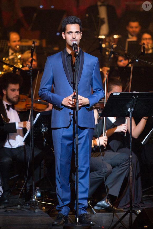 Yoann Fréget - Vladimir Cosma célèbre ses 50 ans de carrière avec l'Orchestre National de Roumanie au Palais des Congrès de Paris, France le 9 octobre 2016. Photo par Nasser Berzane/ABACAPRESS.COM