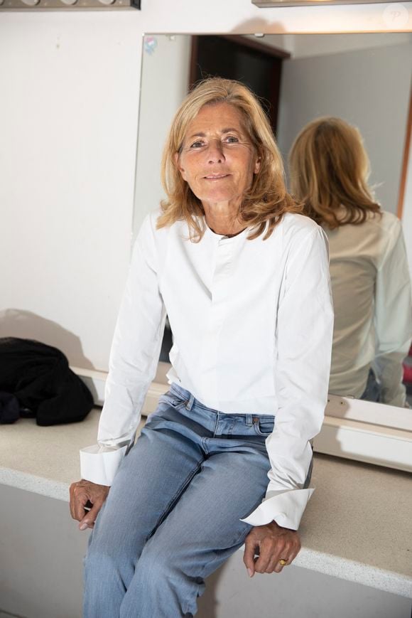 Exclusif - Claire Chazal en loge lors de la 2ème édition du Festival de Toulouse à Toulouse, France, le 9 juillet 2023. © Frédéric Maligne/Bestimage