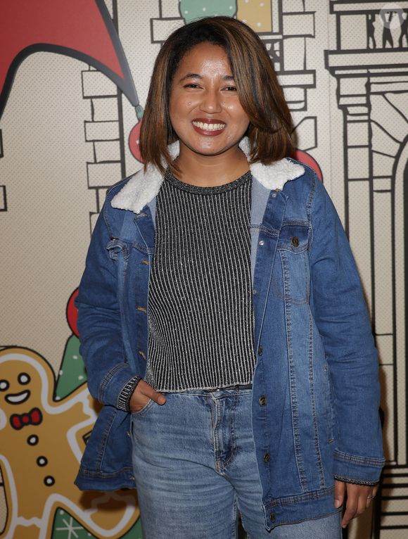 Anisha Jo (star Academy 2022) lors de l'ouverture d'un pop-up éphémère Star Academy inspiré du château de Dammarie-les-Lys dans le quartier de la République à Paris baptisé "L'appart de Noël" le 17 décembre 2025.
© Coadic Guirec / Bestimage