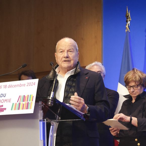 Exclusif - Marc Ladreit de Lacharrière - Remise du Prix du Livre d'Economie à l'occasion de la 26ème Journée du Livre d'Economie au Ministère de l'Économie et des Finances à Paris le 18 décembre 2024.  © Jack Tribeca / Bestimage