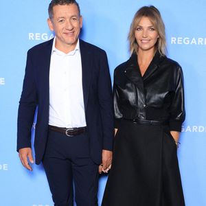 Dany Boon et sa petite amie Clara Vello assistent à Regarde Premiere à Paris, France, le 08 septembre 2025. Photo by Jerome Domine/ABACAPRESS.COM