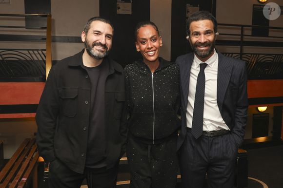 Amel Bent était également présente dans les backstages du concert d'Ycare

Exclusif - Ibrahim Maalouf, Amel Bent, Ycare en backstage du second concert d'Ycare à l'Olympia, à Paris, France, le 7 mars 2026. YCARE a triomphé hier soir à l'Olympia, 2 dates pour clôturer 3 années de tournée. © Jack Tribeca/Bestimage