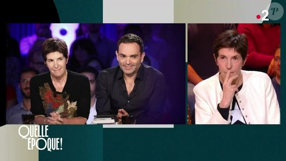 Christine Angot se livre comme rarement sur ses relations avec Yann Moix dans l'émission "Quelle époque !".