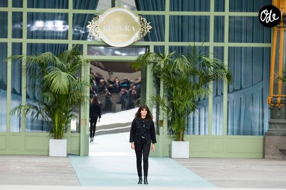 La styliste Virginie Viard lors du défilé "Chanel Cruise Collection 2020" au Grand Palais. Paris, le 3 mai 2019.

© Olivier Borde/Bestimage