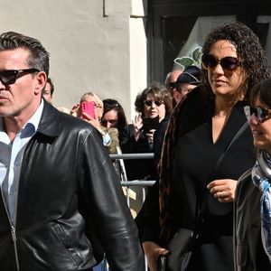 Steevy Boulay, Benjamin Castaldi, Julie Mercy, Alexia Laroche-Joubert - Obsèques de Loana Petrucciani dans la cathédrale Sainte-Réparate à Nice le 10 avril 2026. L'ancienne star de téléréalité a été retrouvée morte dans son appartement niçois par les autorités, le 25 mars dernier.
© Bruno Bebert / Bestimage