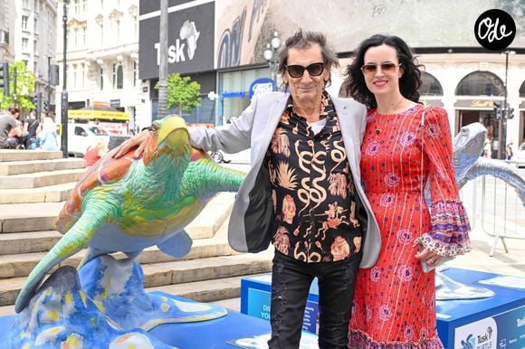 16 juillet 2025: Célébrités durant un photocall pour le lancement de Trust Turtle Trail à Piccadilly Circus à Londres. © Cover Images via ZUMA Press/Bestimage
