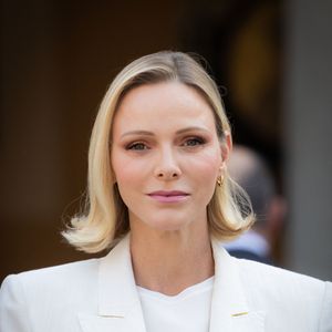 Le prince Albert II de Monaco et la princesse Charlène de Monaco ont accueilli au Palais princier les ambassadeurs et représentants permanents des 46 États membres de l'organisation du Conseil de l'Europe, Monaco le 2 septembre 2026. © Olivier Huitel/Pool Monaco/Bestimage