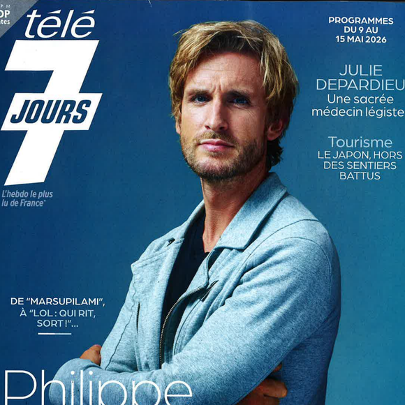 Philippe Lacheau fait la couverture de "Télé 7 Jours"