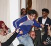 En effet, son fils Kaïs Anelka a intégré le centre de formation du PSG pour tenter de suivre les traces de son père.

Kaïs Anelka (Fils de N. Anelka) lors de la présentation de la collection de N. Anelka X Miasin à La Galerie Paradis, Paris, France, le 17 novembre 2025. © Jack Tribeca / Bestimage