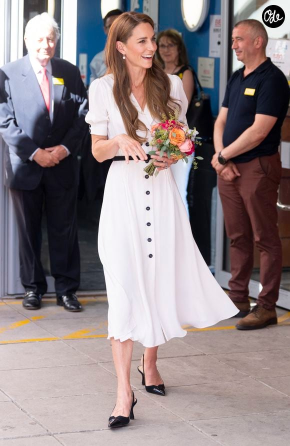 Catherine (Kate) Middleton, princesse de Galles, visite l'hôpital pour enfants Evelina London, dont elle est la marraine, à Londres, Royaume Uni, le 6 juillet 2026. © GoffPhotos/Bestimage
