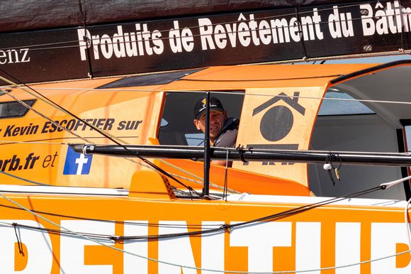 Le navigateur Kevin Escoffier, en septembre 2020. Photo by Masson A/ANDBZ/ABACAPRESS.COM