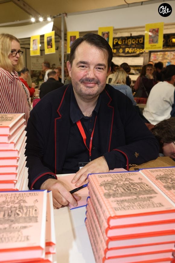 Jean-François Piège au 20ème Festival du Livre gourmand au Théâtre de Périgueux, le 15 novembre 2025. ©Jean-Marc LHOMER/Bestimage.