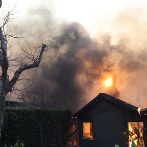 Illustrations des incendies qui ravagent le quartier de Pacific Palisades à Los Angeles, le 8 janvier 2025.
© Fernando Allende/Broadimage/Bestimage