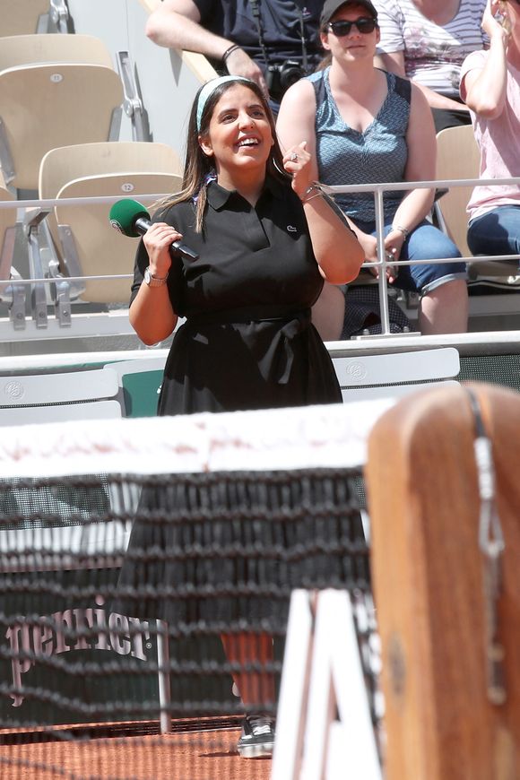 L'humoriste Inès Reg anime l'après-midi - Journée des enfants à Roland Garros avant début des Internationaux de France de Tennis de Roland Garros 2022 à Paris le 21 Mai 2022. Bertrand Rindoff/Bestimage