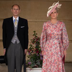 Sophie Rhys-Jones, duchesse d'Edimbourg, le prince Edward, duc d'Edimbourg, lors de la Royal Garden Party de Buckingham Palace à Londres, le 20 mai 2025. @Aaron Chown/WPA-Pool