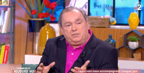 Jean-René Godart souffrait d'un virus rare, un virus au larynx comme Céline Dion

Jean-René Godart invité de Faustine Bollaert dans l'émission "Ca commence aujourd'hui" sur France 2 en janvier 2021.