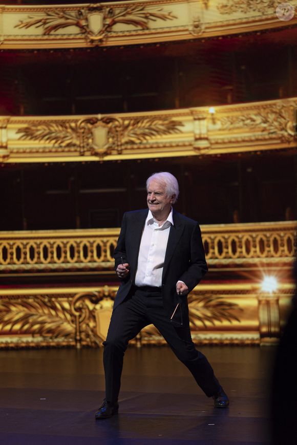 Exclusif - André Dussollier - Tournage de l'émission "La Fine Equipe de Pierre Palmade", diffusée le 25 juin sur France 2 © Cyril Moreau-Tiziano Da Silva / Bestimage