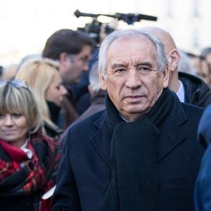 François Bayrou, Premier ministre, - Cérémonie en hommage à l'ancien maire de Bordeaux Nicolas Florian au Palais Rohan - hôtel de ville suivie des obsèques en la cathédrale Saint-André de Bordeaux, France, le 31 janvier 2025. Nicolas Florian, né le 29 mars 1969 à Marmande et mort le 26 janvier 2025 à Bordeaux, était un homme politique français, membre des Républicains. Il a été maire de Bordeaux de 2019 à 2020. © Quentin Salinier/Bestimage