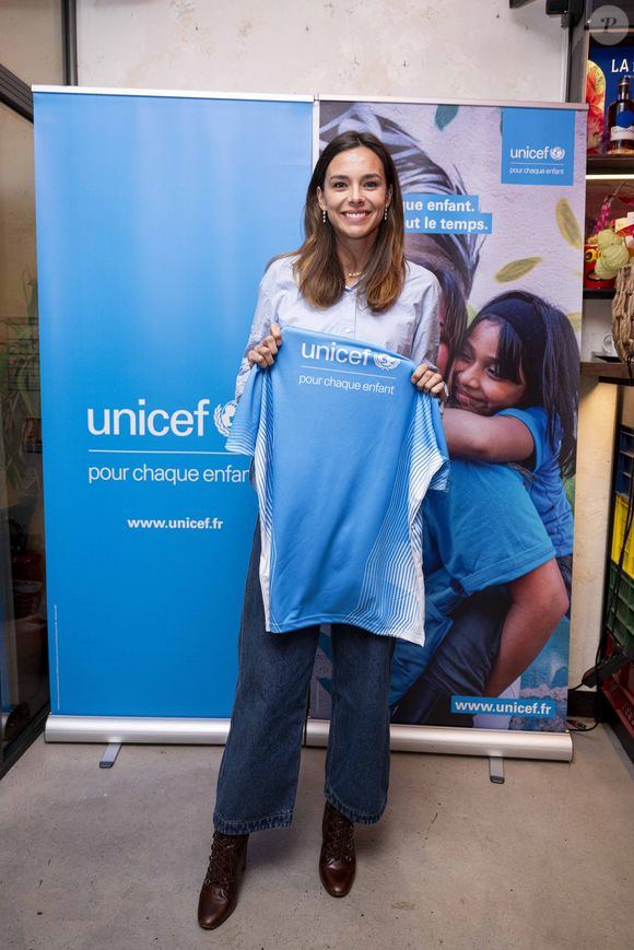 Marine Lorphelin - Conférence de presse pour la course des 10km d'UNICEF à Paris, le 6 novembre 2024. Parrainée par M.Lorphelin, cette course vise à collecter des fonds pour les programmes de nutrition infantile de l'UNICEF, le 2 mars 2025 au coeur du bois de Boulogne.
© Pierre Perusseau / Bestimage