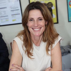 Sophie Thalmann assiste à la 28e édition du Festival de la Littérature et du Vin à Saumur, France, le 14 avril 2023. Photo par Jerome Dominé/ABACAPRESS.COM