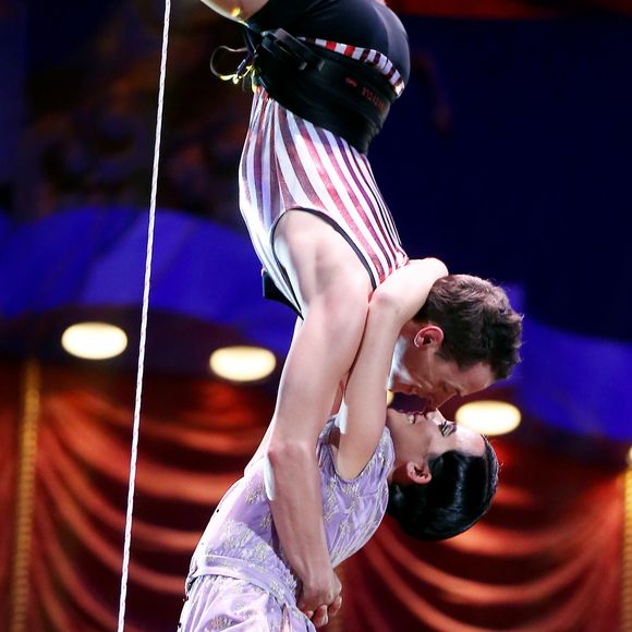 Exclusif - Alizée et son compagnon Grégoire Lyonnet - 53ème Gala de l'union des artistes au Cirque d'Hiver Bouglione à Paris le 13 juin 2016. Diffusion sur France 2 le 26 novembre prochain. 
© Dominique Jacovides / Bestimage