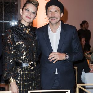 Marion Cotillard et son compagnon Guillaume Canet - Soirée des révélations des César 2019 au Petit Palais à Paris, France, le 14 janvier 2019. © Olivier Borde/Bestimage