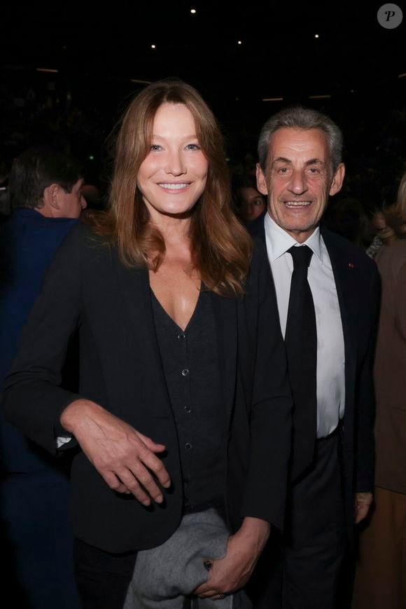 La fille de l'ancien président de la République est venue au monde en 2011

Exclusif - Carla Bruni-Sarkozy, Nicolas Sarkozy lors d'une cérémonie organisée par le Conseil des institutions juives de France (CRIF) en hommage aux victimes des attentats du Hamas du 7 octobre 2023 contre Israël, à l'occasion du premier anniversaire de l'événement, à Paris, le 7 octobre 2024. © Jack Tribeca / Bestimage