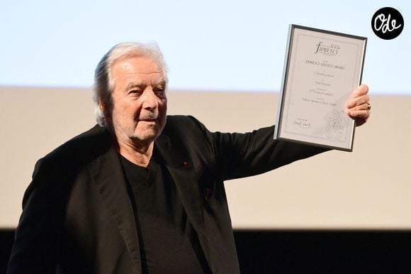 Pierre Arditi reçoit un prix patrimoine Fipresci - Festival Lumière à Lyon le 13 octobre 2025. © Romain Doucelin/Bestimage