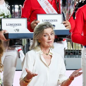 La princesse Caroline de Hanovre a assisté à la Monaco Longines Pro Am Cup au profit de l' AMADE à Monaco, le 3 juillet 2024.  © Claudia Albuquerque/Bestimage