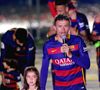 Luis Enrique et sa fille Xana à Barcelone, le 23 mai 2016. / GTRES / BESTIMAGE